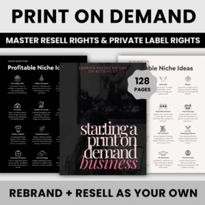 Automate Your Income – Print On Demand Business Blueprint (DFY + Resell Rights)